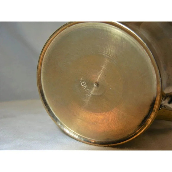 Brass Mug, Korean, bar ware, kitchen ware, Handled mug, drinks - Picture 3 of 6